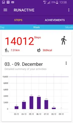 Walk Counts android App screenshot 2